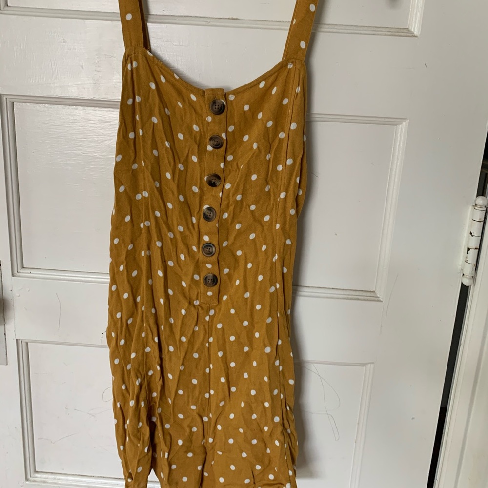 American Eagle Polka Dot Romper